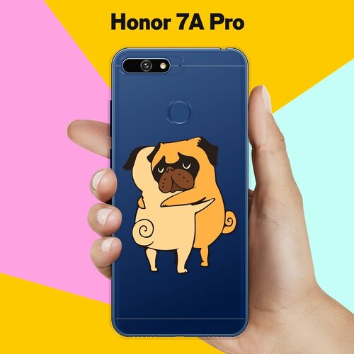 силиконовый чехол мопсы на honor 7s Силиконовый чехол Мопсы на Honor 7A Pro