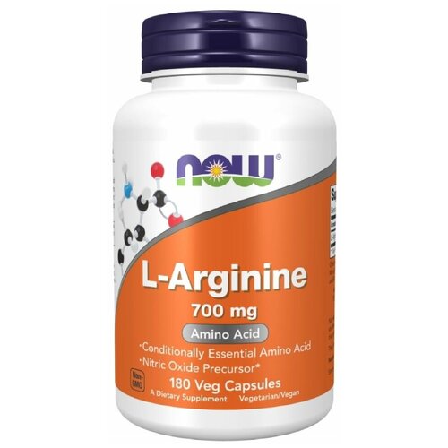 Now L-arginine 700 мг 180 vcaps
