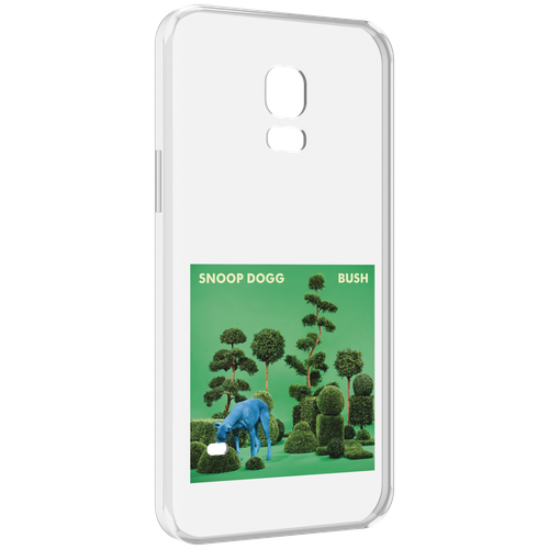 Чехол MyPads Snoop Dogg BUSH для Samsung Galaxy S5 mini задняя-панель-накладка-бампер