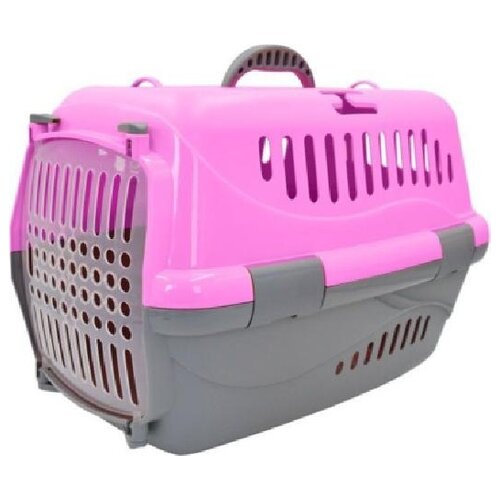 фото Homepet переноска для животных розовая 48х32х32 см 75220, 1,260 кг