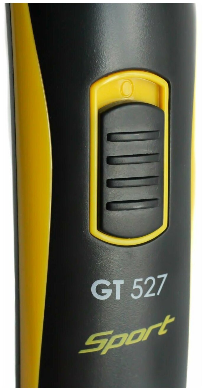 Машинка для стрижки GA.MA GC542 SPORT - HF + GT527 SPORT - HF, черный/желтый [gm2510] - фото №5