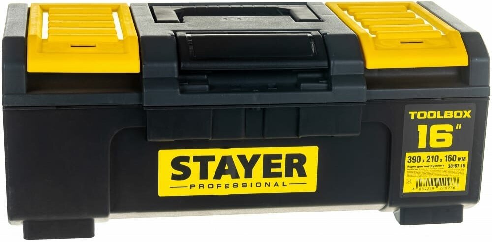 Пластиковый ящик для инструмента STAYER TOOLBOX-16 Professional