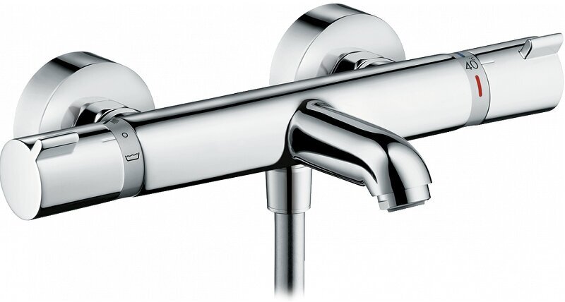 Смеситель для ванны Hansgrohe Ecostat Comfort 13114000 с термостатом Хром