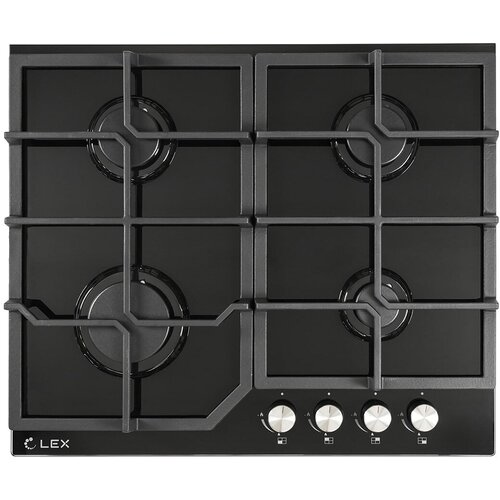 Газовая панель LEX GVG 642 BL 60 см цвет черный 14199₽