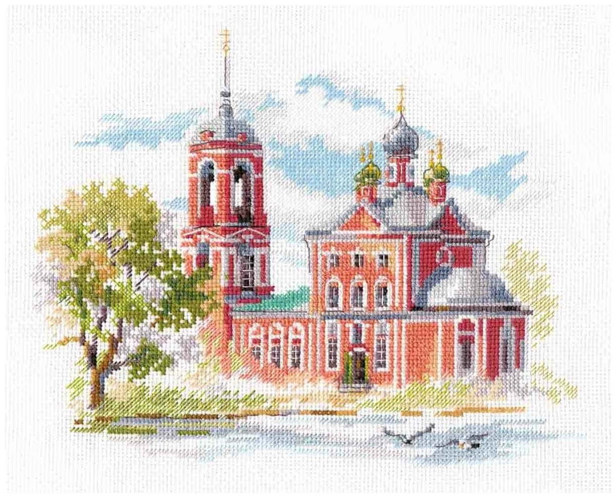 Набор для вышивания Алиса "Переславль-Залесский. Сорокосвятская церковь" 22х18 см