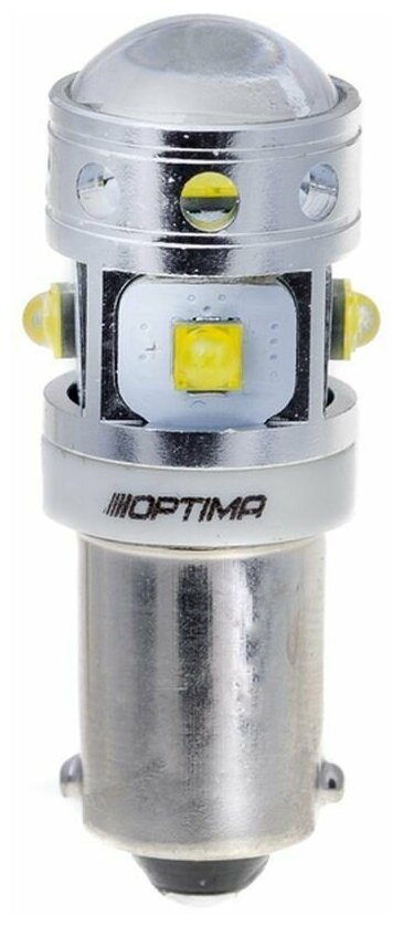 Светодиодная лампа T4W Optima MINI-CREE CREE XB-D*6 5500K 12-24V (BA9S) 1 лампа