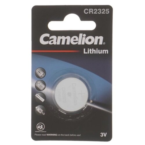 Батарейка литиевая Camelion CR2325 BL-1 батарейка cr2325 camelion bl 1 3v 1шт