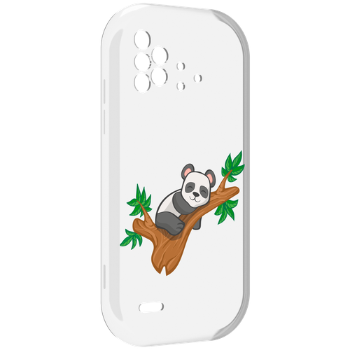 Чехол MyPads панда-на-деревце для UMIDIGI Bison X10 / X10 Pro задняя-панель-накладка-бампер чехол mypads панда на дереве для ulefone armor x10 x10 pro задняя панель накладка бампер
