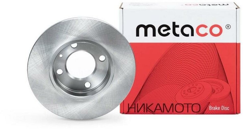 METACO 3100-011 Диск тормозной передний не вентилируем (239*10)