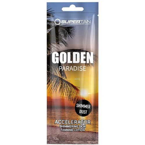 Super Tan Golden Paradise (15 мл) ускоритель загара с мерцанием 1шт golden paradise hotel
