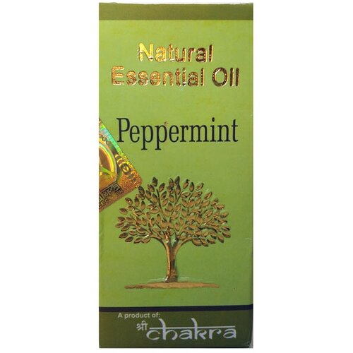 Natural Essential Oil PEPPERMINT Shri Chakra Натуральное эфирное масло перечная мята Шри Чакра 10 мл 750₽