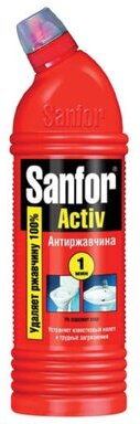 Санфор ср-во санитарно-гигиеническое "Sanfor active антиржавчина" 750г