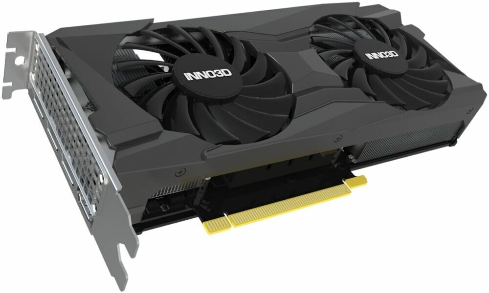 Видеокарта Inno3D GeForce RTX 3050 8192Mb, Twin X2 OC 8G (N30502-08D6X-11902130) 1xHDMI, 3xDP, Ret