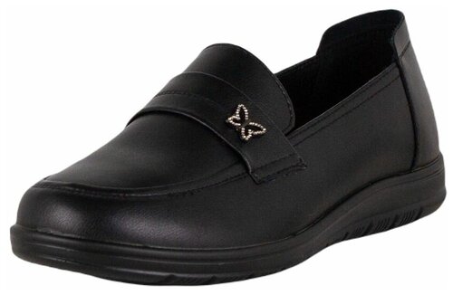 Туфли лодочки  Baden, демисезонные, натуральная кожа, размер 37, черный
