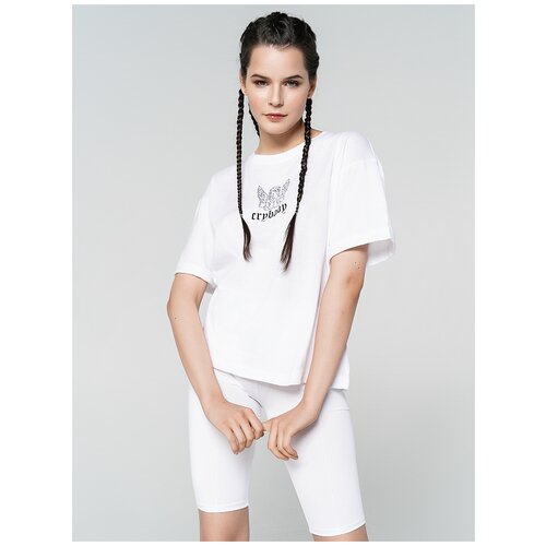 фото Футболка с кор.рукавом твое 78531 размер s, белый, women
