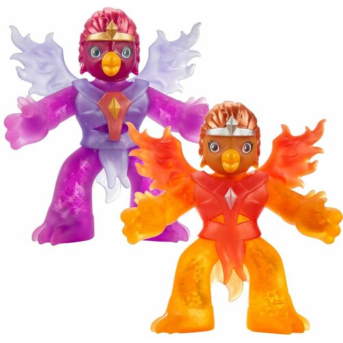 GooZonians (Character Toys) Гудзонианс. Тянущиеся фигурки Королева Эмбер и Принцесса Флики 40296