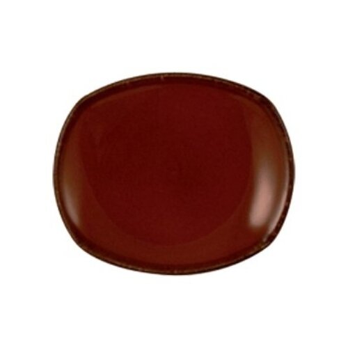 фото Тарелка глубокая овальная terramesa mocha l=31 см steelite