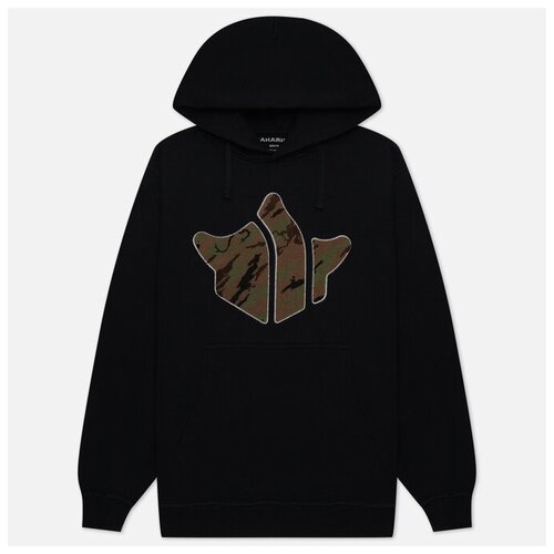 Мужская толстовка maharishi Maha Temple Hoodie чёрный, Размер S