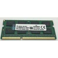 Оперативная память Kingston DDR3 8 ГБ 1333 MHz SO-DIMM PC3-10600U 1x8 ГБ (KVR1333D3S9/8G)