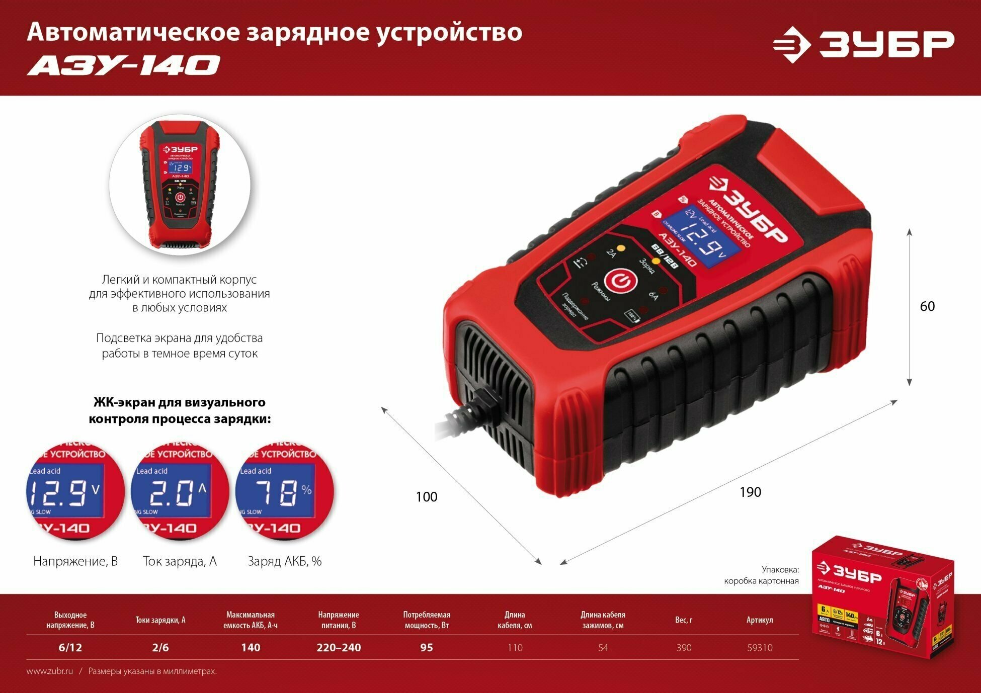 Кернер автоматический Kraftool 21425-12