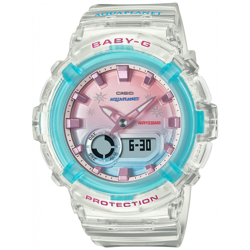 фото Наручные часы casio casio bga-280ap-7a, белый