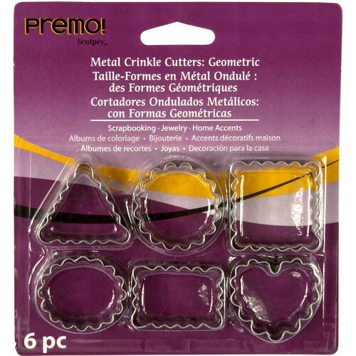 pme shapes pluger cutters s m Sculpey Mini Metal Cutters мини-формы для глины AM AMCC геометрические фигуры