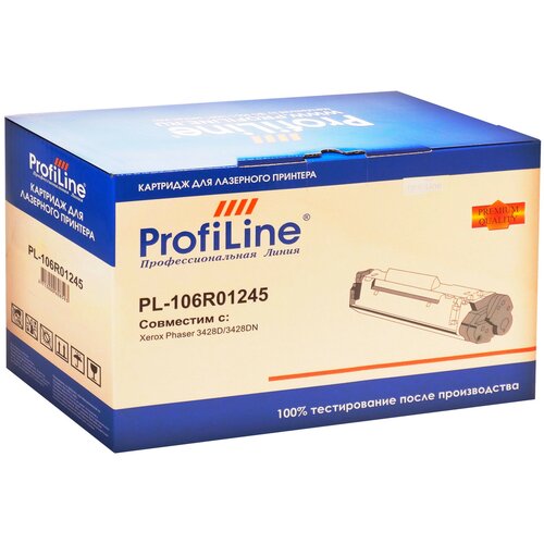 Картридж ProfiLine PL-106R01246, 8000 стр, черный profiline картридж pl 106r01246