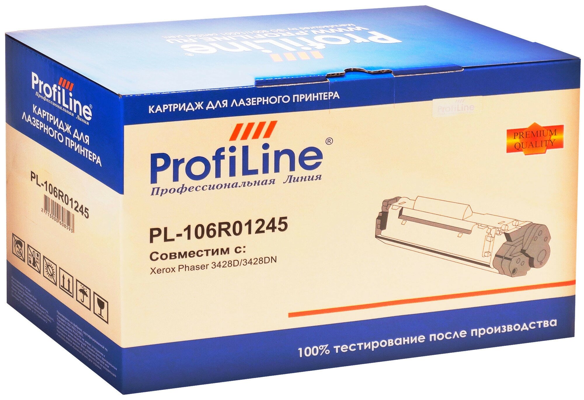 Картридж 106R01246 для Xerox Phaser 3428, 3428d, 3428DN 8000 стр. ProfiLine