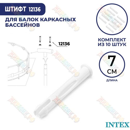 Штифт для бассейна Intex 70 мм 12136 (к-кт 10 шт)