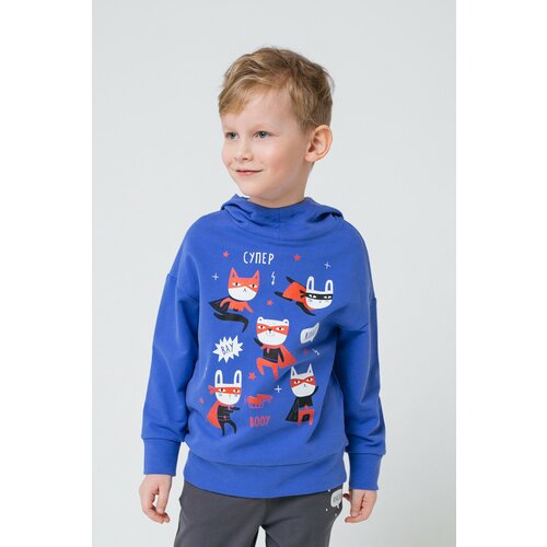 фото Худи crockid, размер 98, синий
