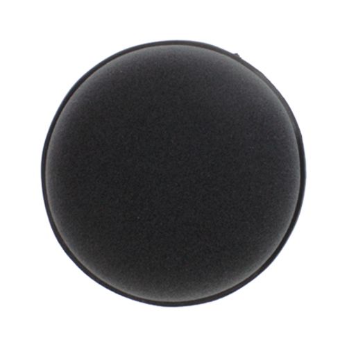 Shine Systems Wax Pad - Аппликатор черный поролоновый круглый 10*2 см