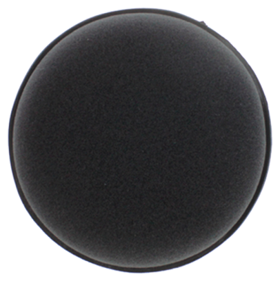 Wax Pad - Аппликатор черный поролоновый круглый 10*2 см