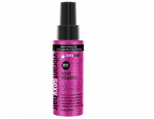 Sexy Hair Спрей для сушки феном Vibrant Vivid Memory Spray, 124 мл