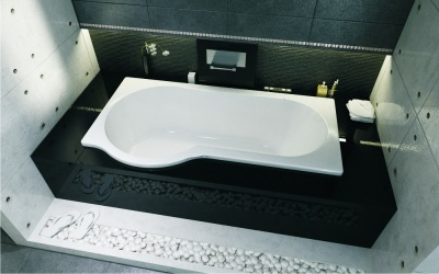 Ванна акриловая Riho Dorado R BA8000500000000, 170х75 см. - фото №2