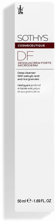 Sothys Десквакрем Форте с салициловой кислотой и микрогранулами риса, 50 мл (Sothys, ) - фото №3