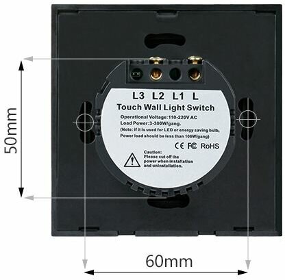 Сенсорный выключатель MiniTiger FF-S-003W-White - фотография № 5