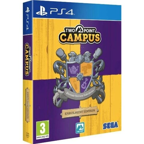 игра sega two point campus enrolment edition язык английский русские субтитры Игра для PlayStation 4 Two Point Campus - Enrolment Edition