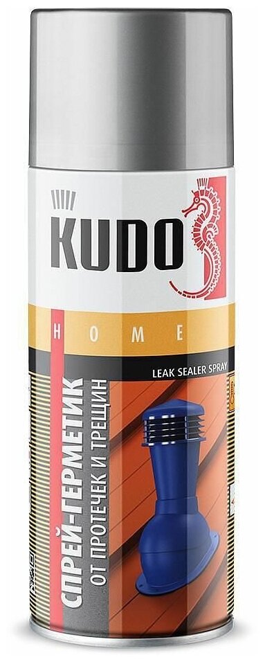 фото Аэрозоль кудо Герметизирующий спрей серый 520мл