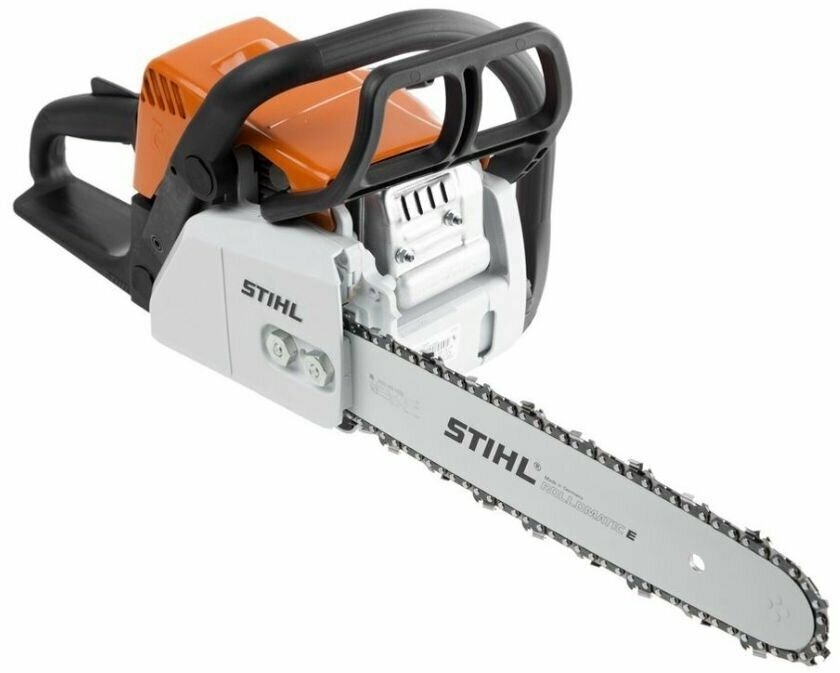 Бензопила цепная бензиновая, STIHL MS 180 16 40 СМ - фотография № 4