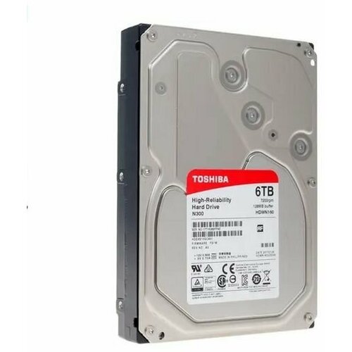 35 6 ТБ Жесткий диск Toshiba N300 HDWN160UZSVA 2943600₽