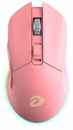 Мышь игровая беспроводная Dareu EM901 Pink