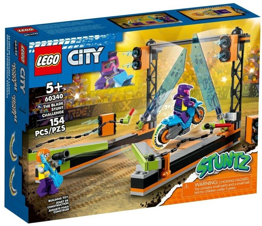 Конструктор LEGO City Трюк лезвие 60340