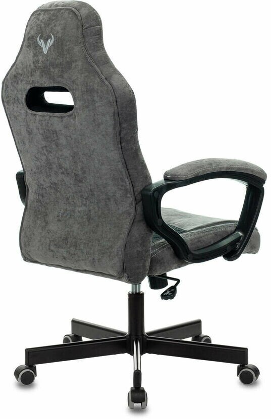 Кресло Zombie Viking 6 KNIGHT ткань серый