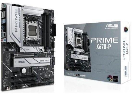 Материнская плата Asus PRIME X670-P (AM5, ATX)