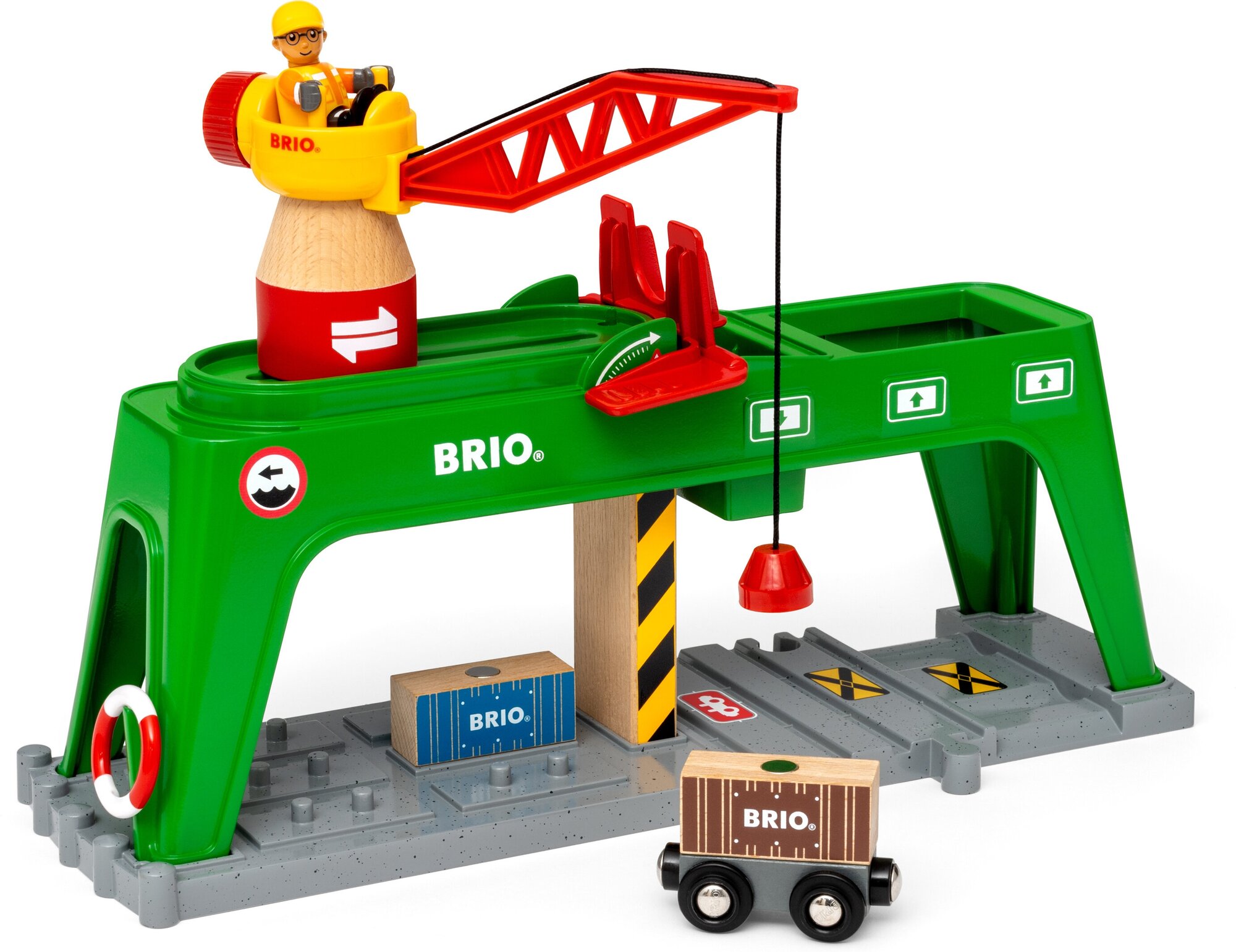 Brio World 33996 – Контейнерный кран