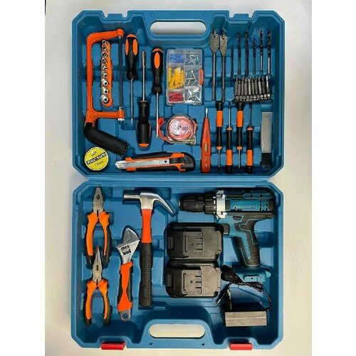 Шуруповерт Набор с инструментами 2 АКБ аккумуляторный MAGNET 26В От аккумулятора 40 Нм 2 АКБ 679000₽