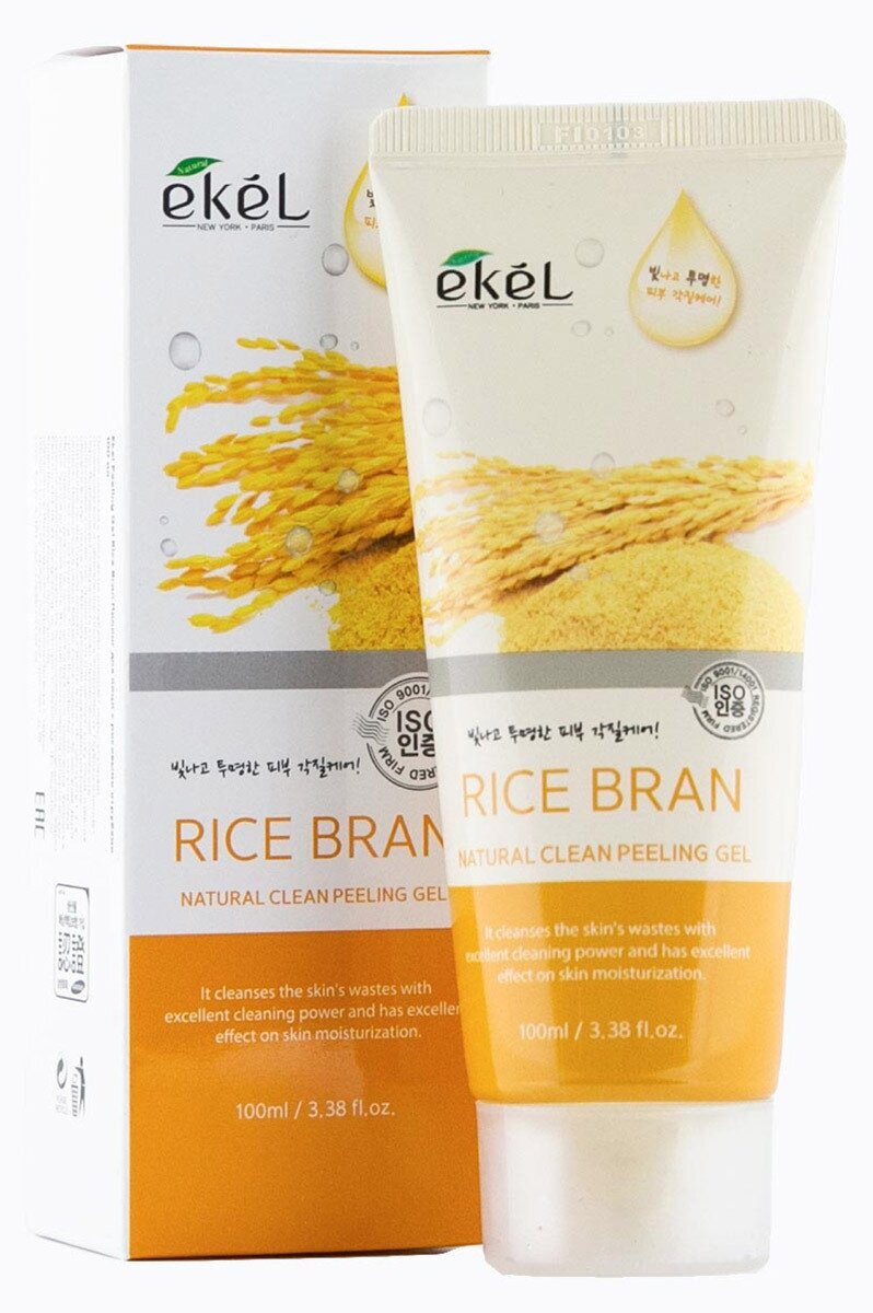 Ekel Пилинг-скатка с экстрактом риса Natural Clean peeling gel Rice Bran 100 мл