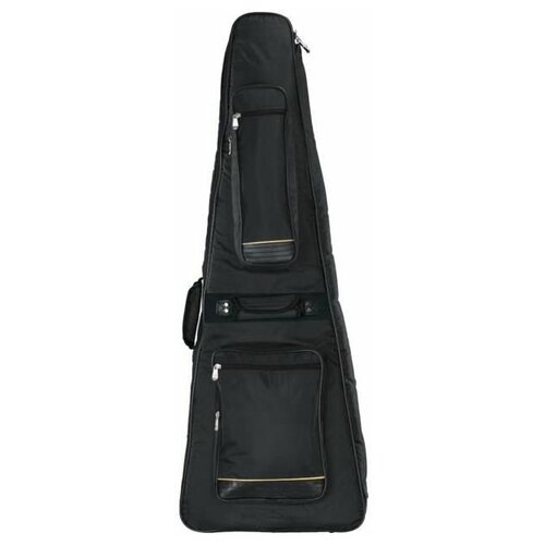 Rockbag RB20618B/PLUS чехол для электрогитары V-shape, серия Premium, подкладка 30мм, чёрный