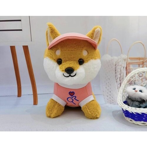 Мягкая игрушка собака Корги 25 см