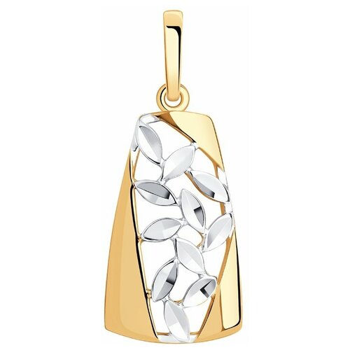 фото Diamant подвеска из золочёного серебра с и алмазной гранью 93-130-00763-1